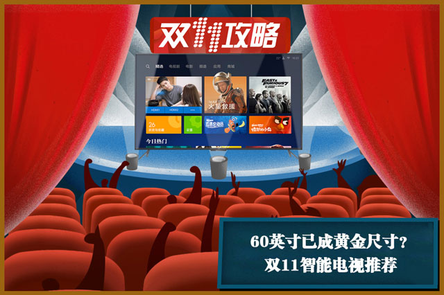 60寸智能电视推荐,58至65英寸电视推荐