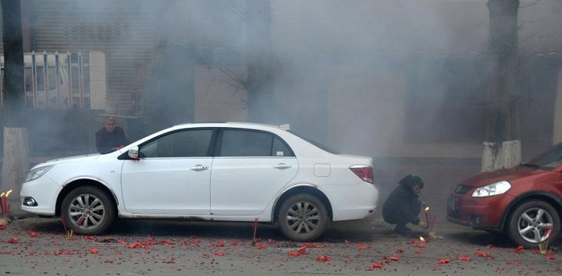 农村买新车仪式民俗,农村买新车祭车四言八句