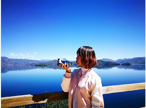 他们都以为我开smart去大理了...蓝鹅事实是...