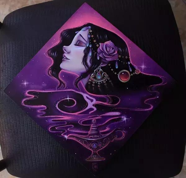 插画魔卡少女樱,插画少女和猫图片