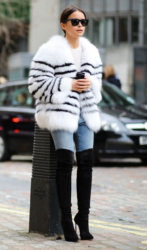 春季过膝长靴怎么穿搭才好看,过膝长靴怎么穿搭才好看