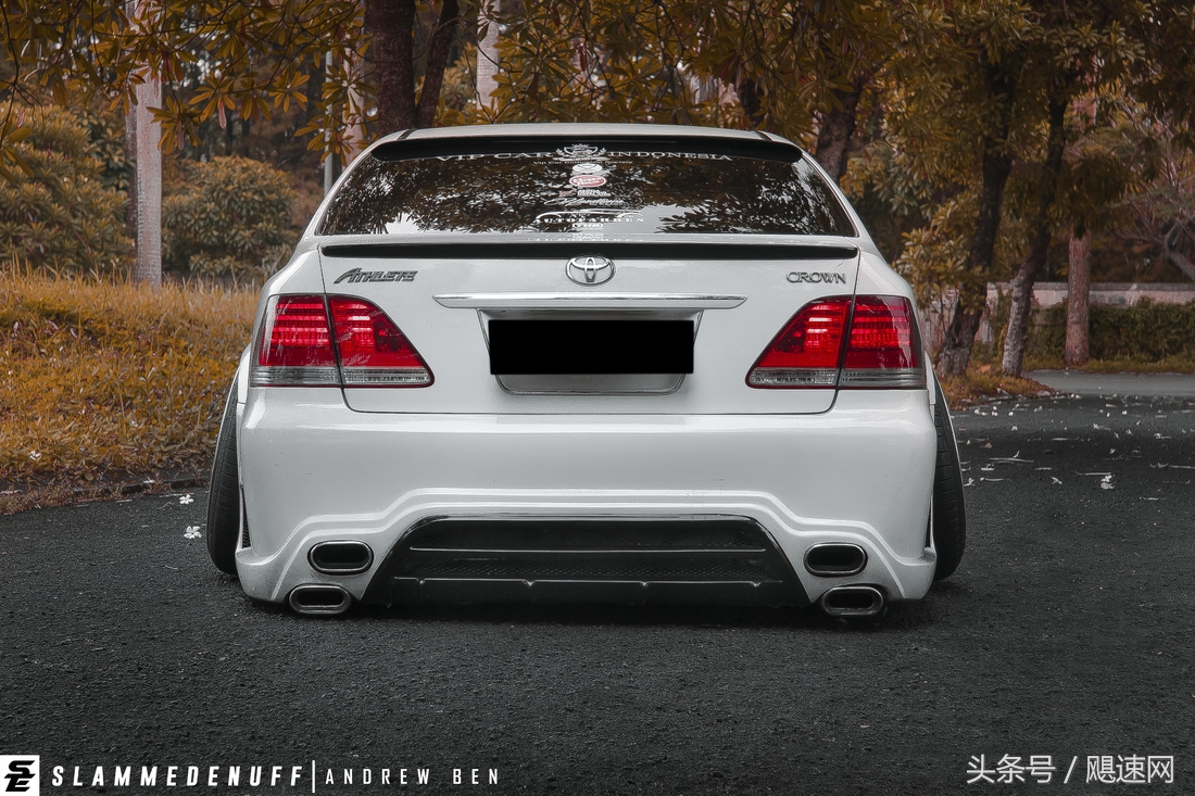 06款皇冠老改新,06款皇冠低趴姿态