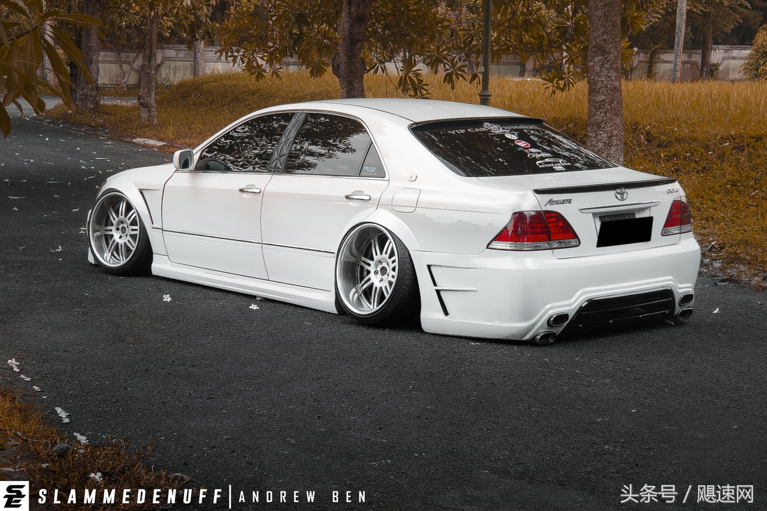 06款皇冠老改新,06款皇冠低趴姿态