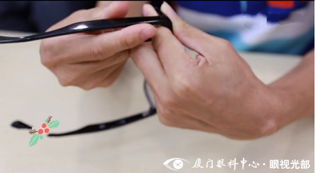 镜架变形视频教程,无框镜架调整的标准步骤视频