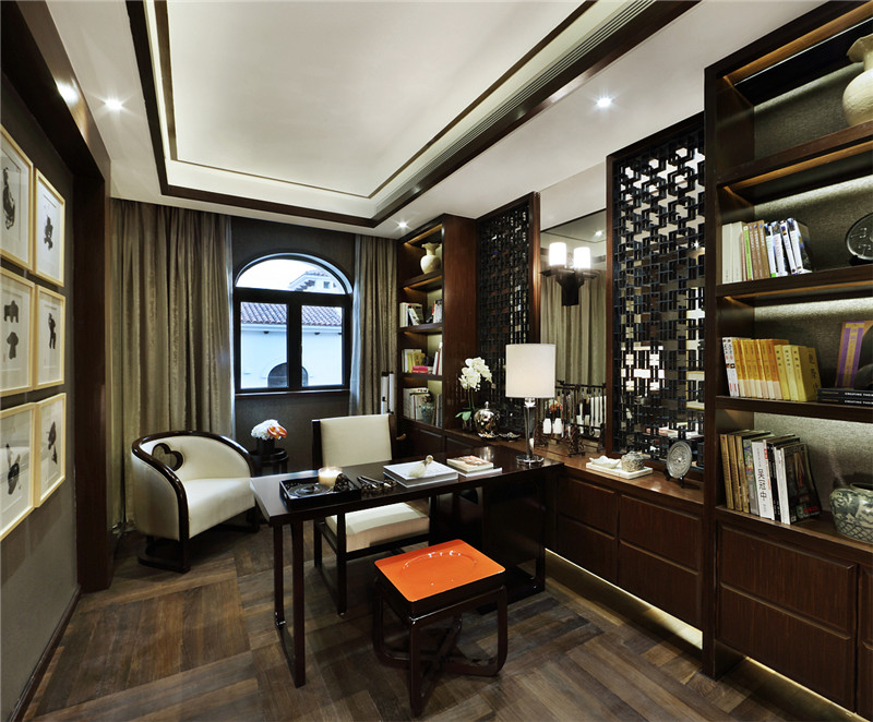 老板别墅装修效果图,现代简约风格公司别墅
