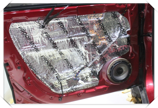 隔音、音响都不能少，长安CS35乐享车生活|常州道声汽车音响