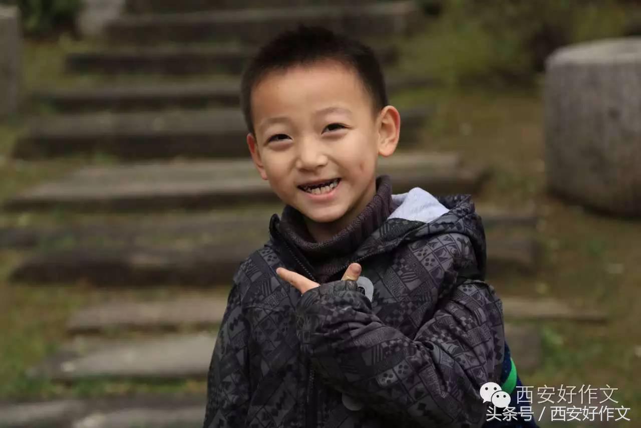 唐苑秋日落英缤纷一张旧照饱含亲情,听娃讲作文