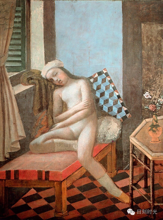 法国绘画大师巴尔蒂斯,巴尔蒂斯关于少女的画作