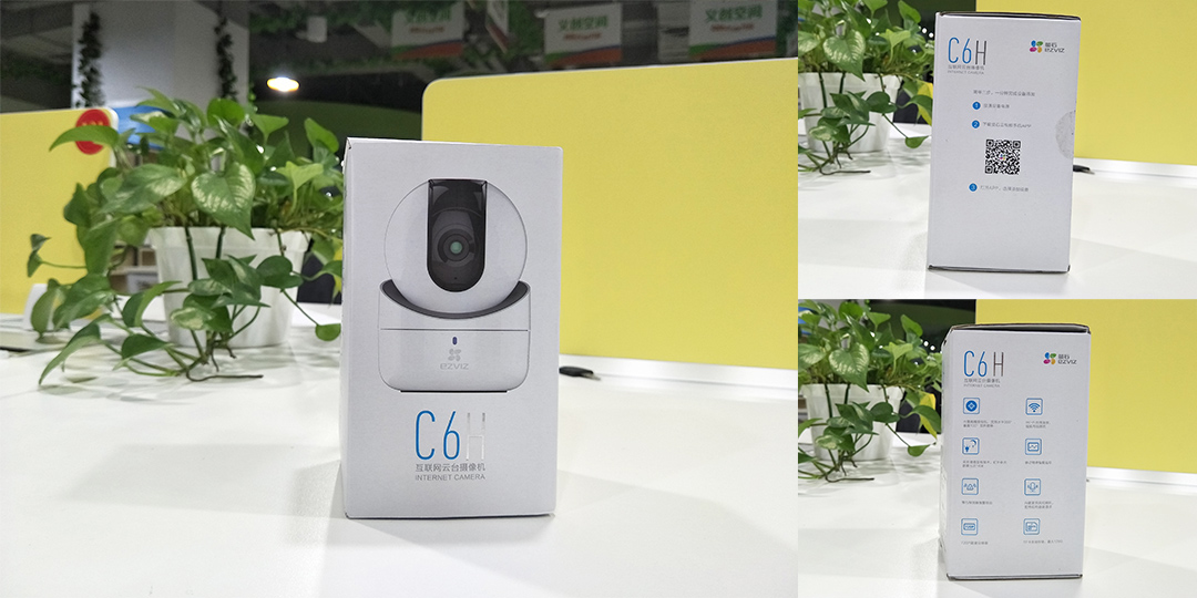 无线监控摄像头萤石c6cn,萤石监控户外夜视高清360旋转