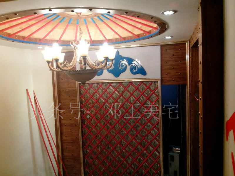 蒙古包烤全羊餐厅装修效果图,蒙古包餐厅的设计