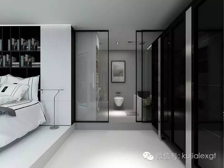 公寓式小户型玻璃隔断,小户型客厅做玻璃隔断