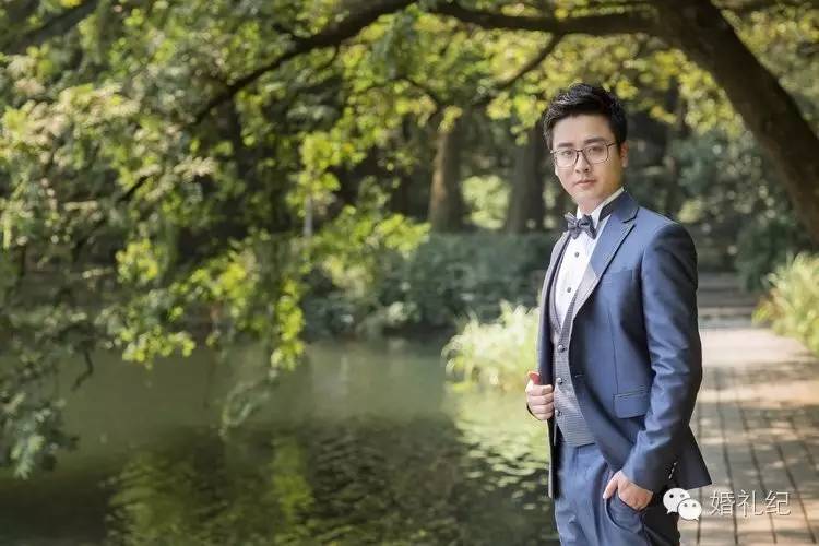 晒老公啦!老公发型对了婚纱照也能拍成韩剧海报哟