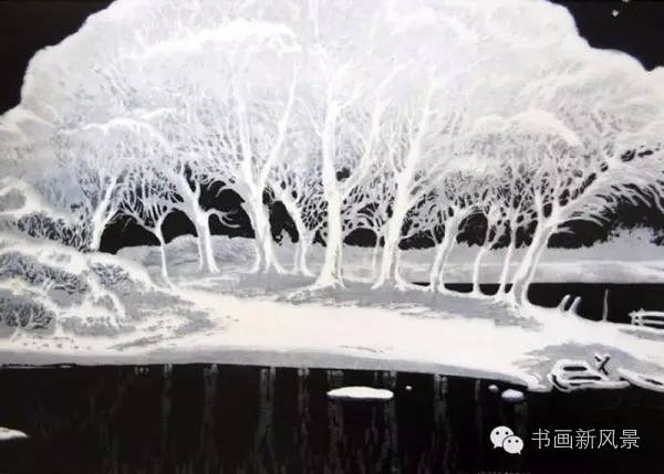 最美套色木刻版画,水印套色木刻的制作方法