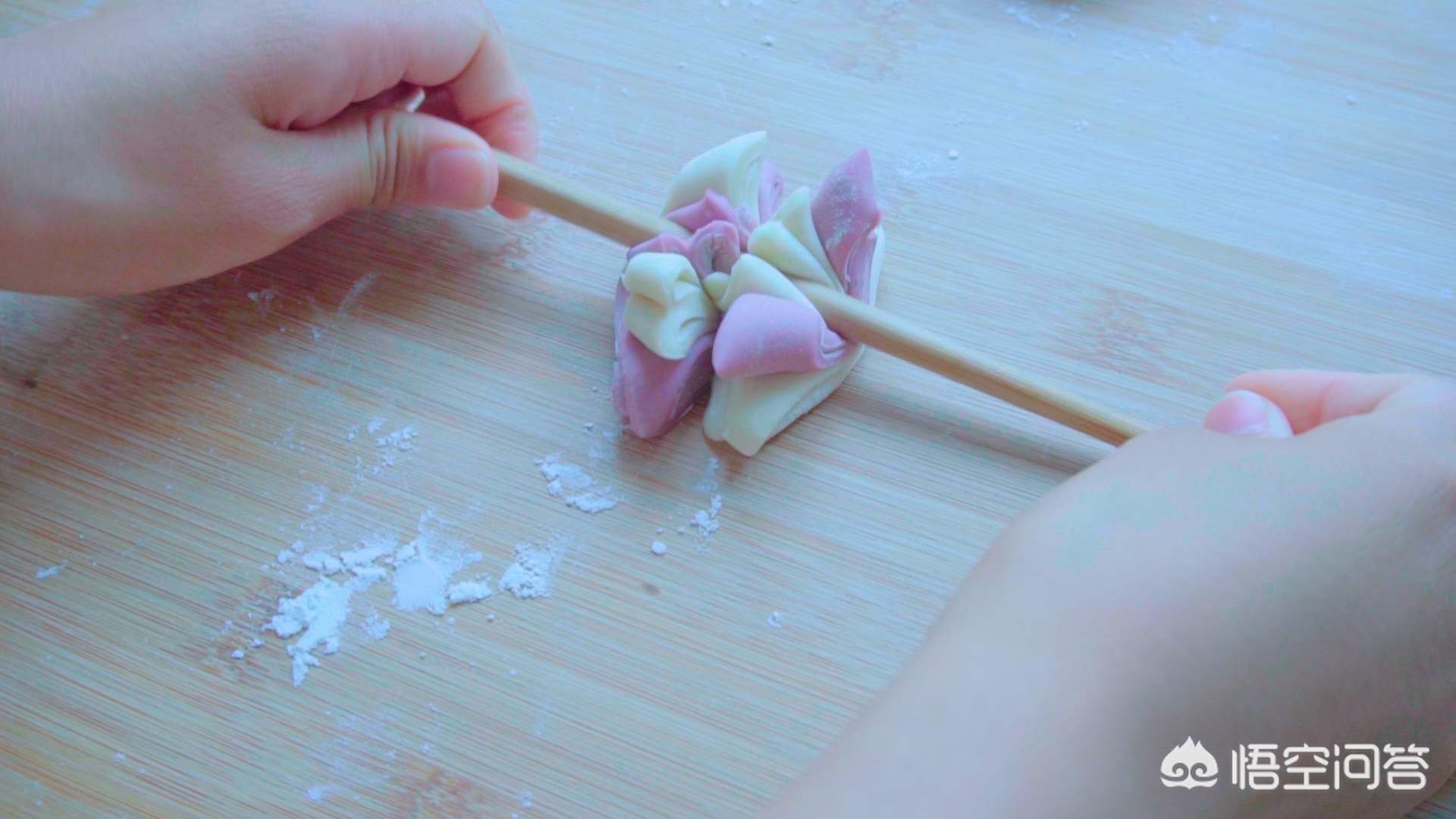 捏面食花的做法,捏面食的花样