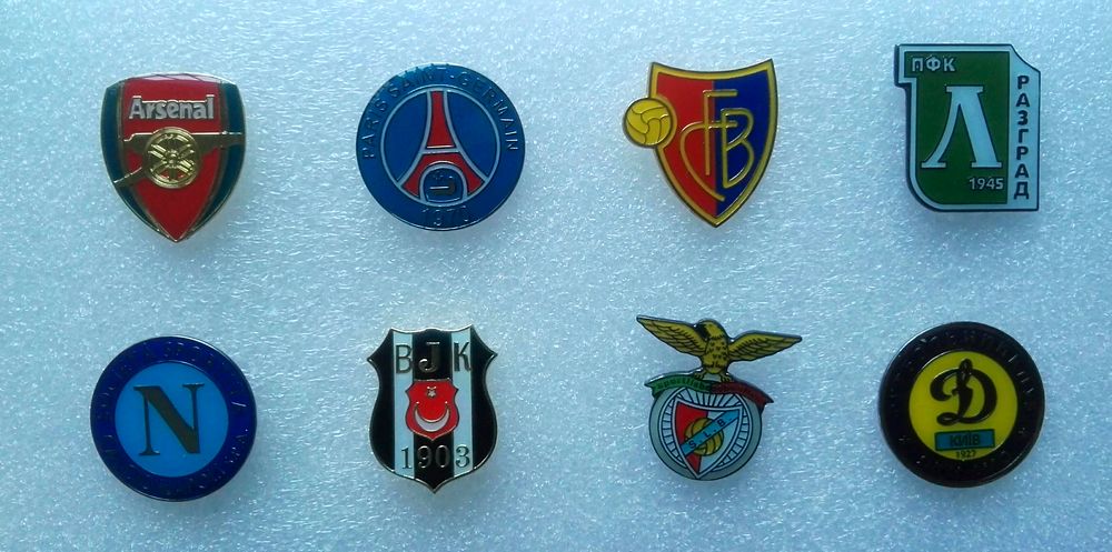 足球俱乐部徽章大全,徽章收藏有意义吗