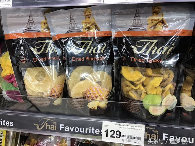 泰国特产零食猪肉干,看看泰国有什么特产