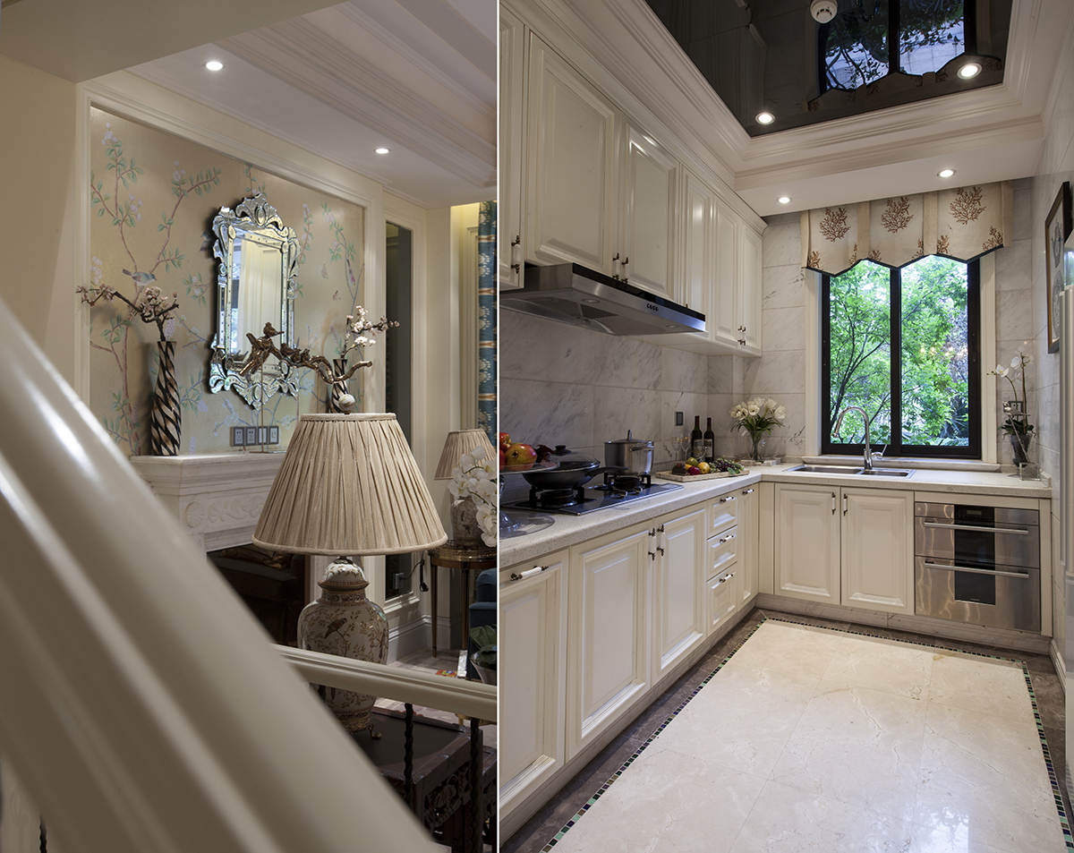 300平叠加别墅四层装修效果图,300平联排别墅装修