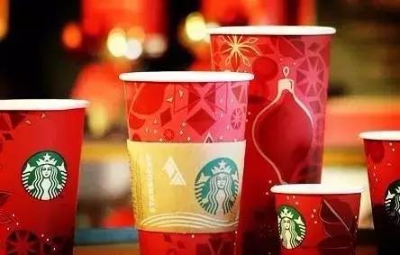 星巴克圣诞杯分析,星巴克圣诞红杯变化