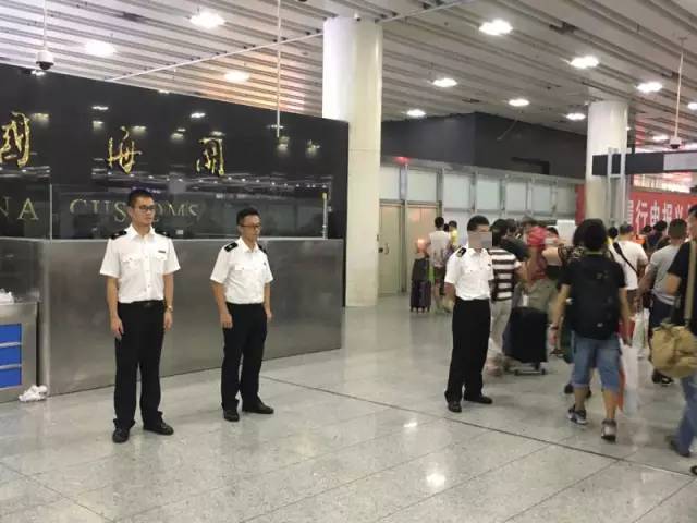 走进海关了解海关,福田口岸海关