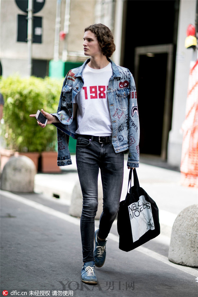 短款箱型夹克搭配,我有一万个理由