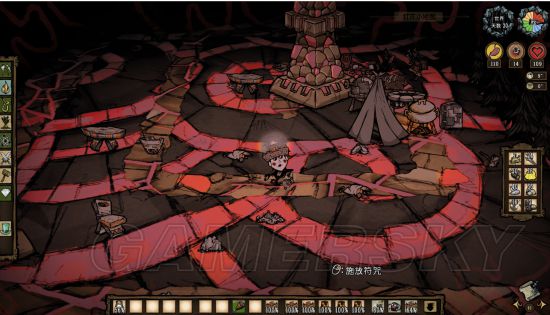 饥荒联机版洞穴远古科技塔在哪,饥荒联机版洞穴远古科技魔光护符