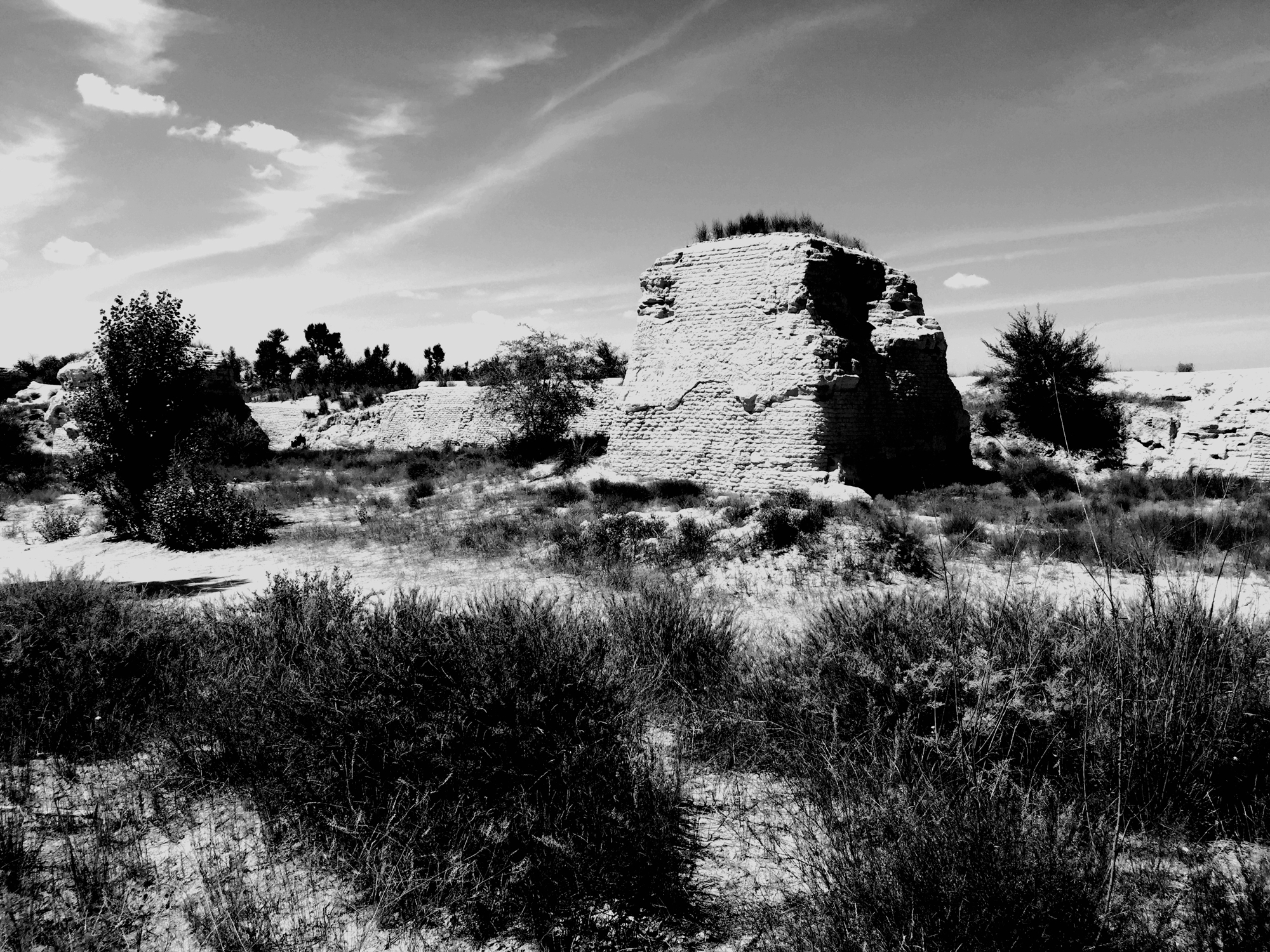 历史丨匈奴最后的遗址：废都统万城