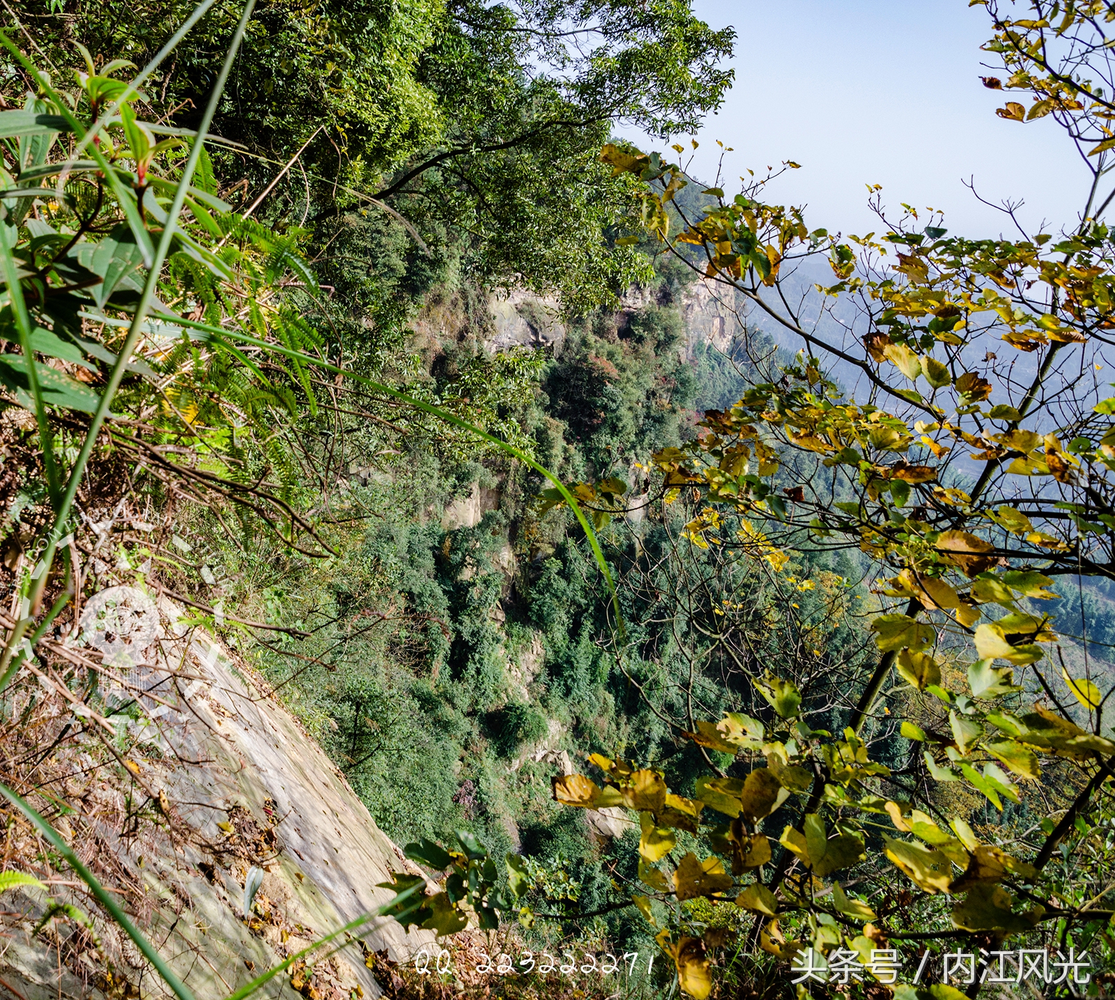 攀越震撼的内江威远高顶寨