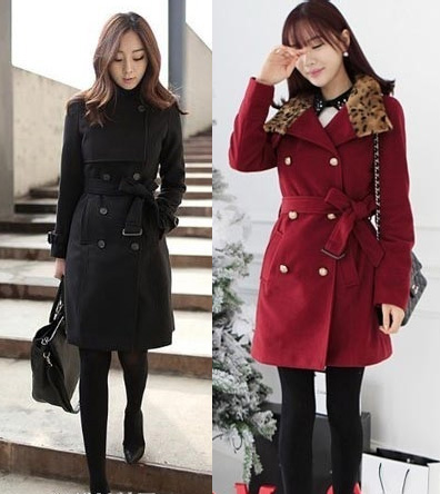 大衣是敞开穿好看还是系扣子好看,宽松大衣怎么穿可以修身