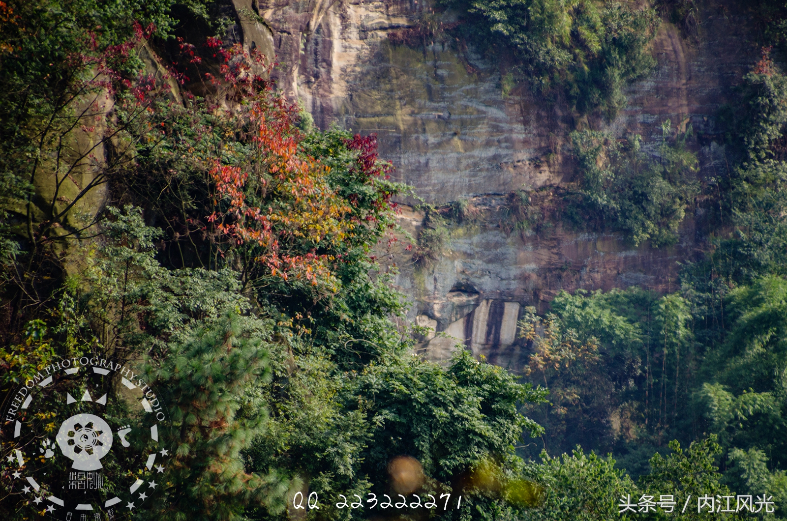 攀越震撼的内江威远高顶寨