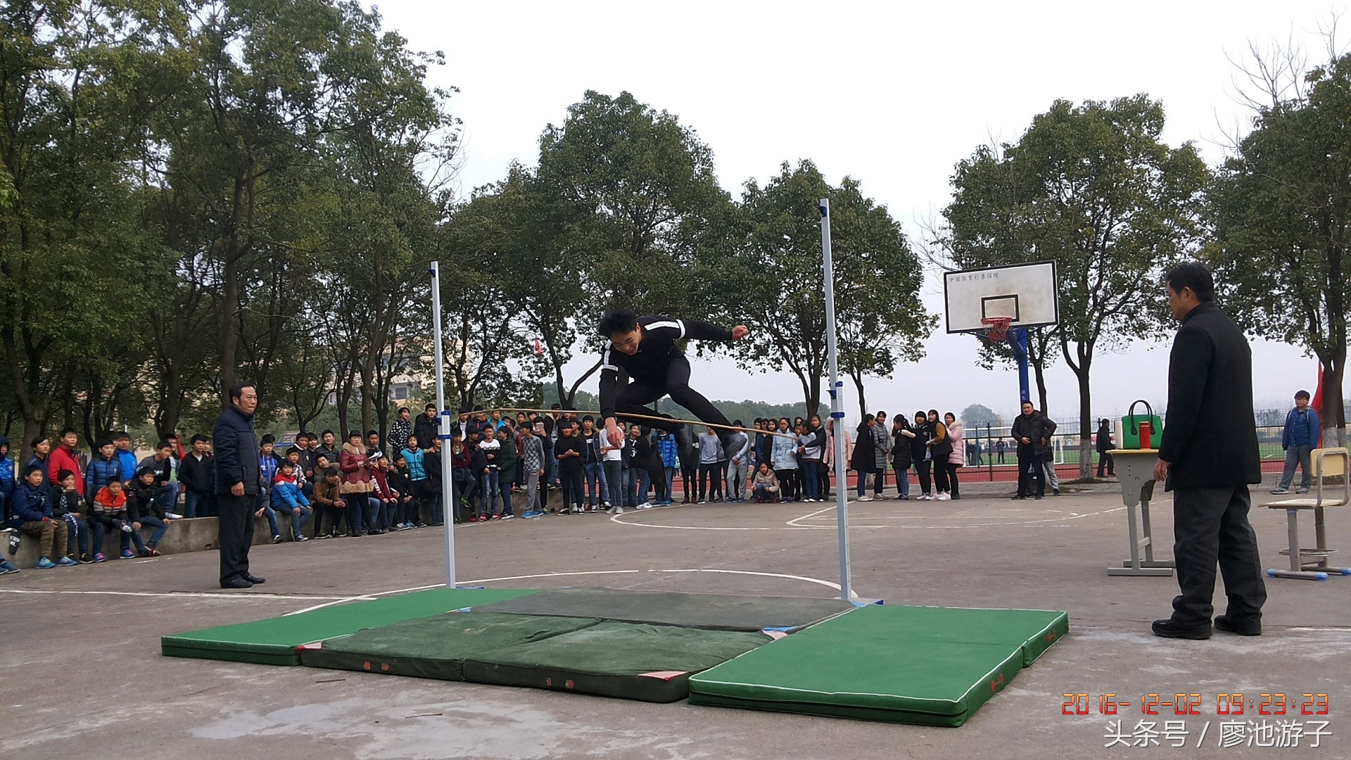 监利大垸流港初级中学运动会,龚场镇廖池中学艺术节