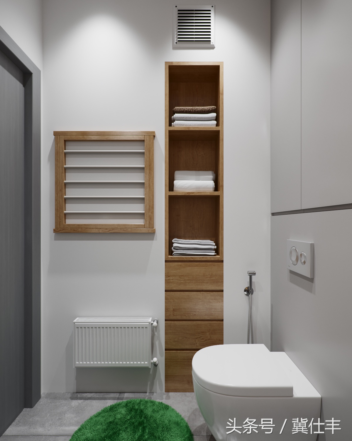 刀把型89㎡两居，老外设计师操刀，瓷砖很出彩，儿童房很温馨