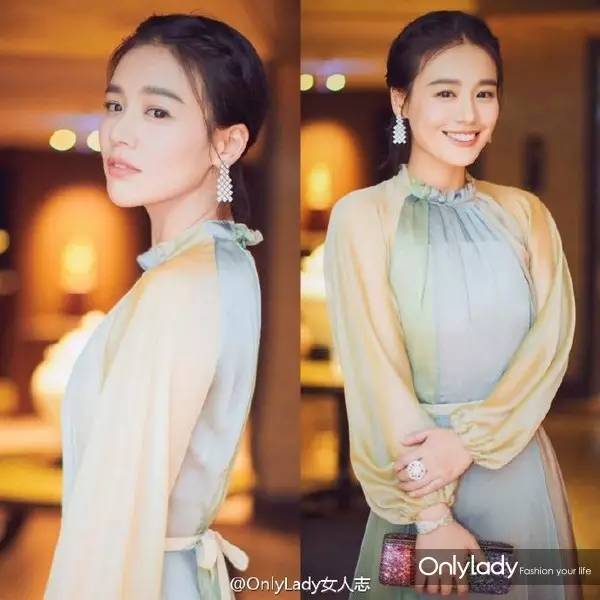 学到了马思纯的微笑,马思纯的微笑太迷人