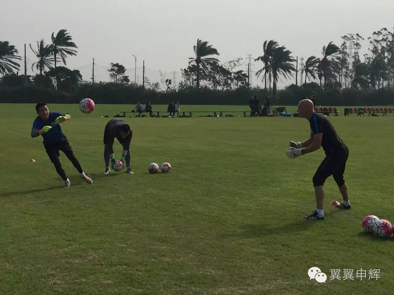 孙世林和波耶特,波耶特海口冬训