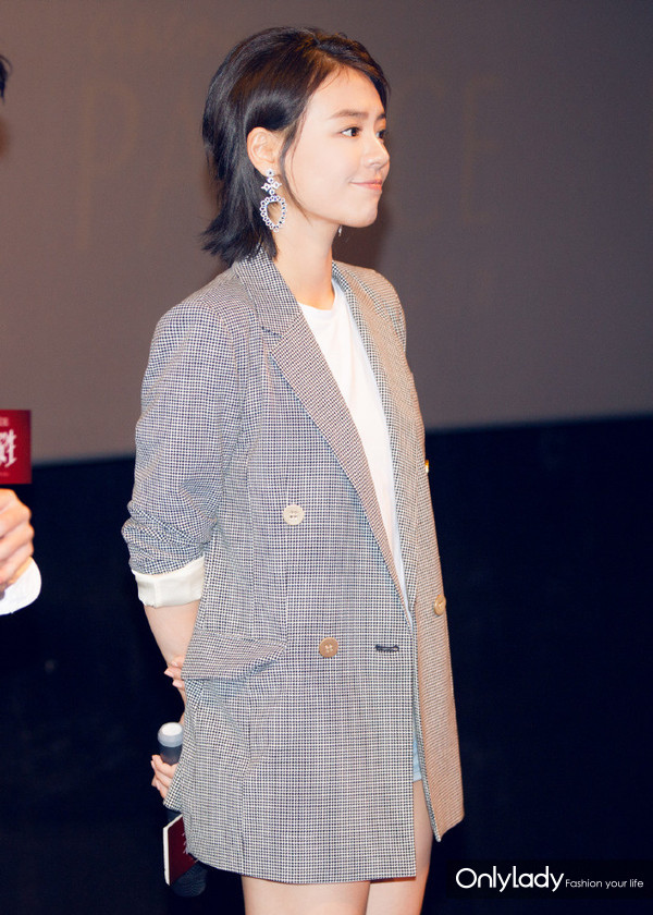 学到了马思纯的微笑,马思纯的微笑太迷人