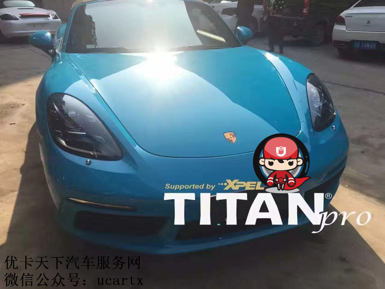 新蒙迪欧漆面,蒙迪欧坦桑石蓝镀晶