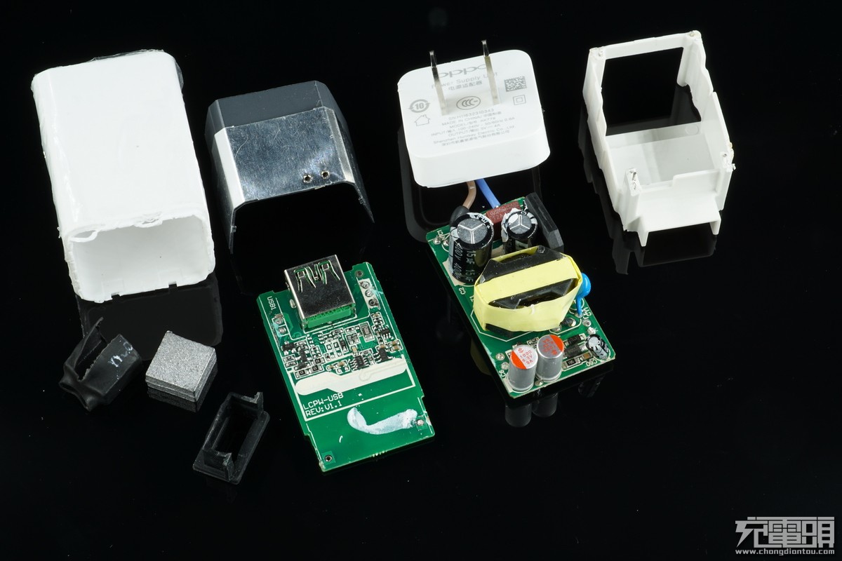 oppo20wvooc闪充拆解,谁是李鬼