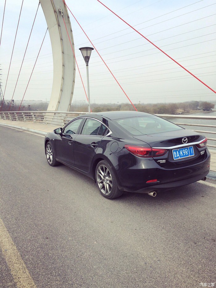 atenza阿特兹全媒体试驾,18款阿特兹黑色提车作业