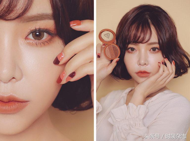韩系妆容3ce眼影盘推荐,韩系彩妆三件套