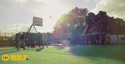 跑酷和足球赛结合,跑酷和篮球结合