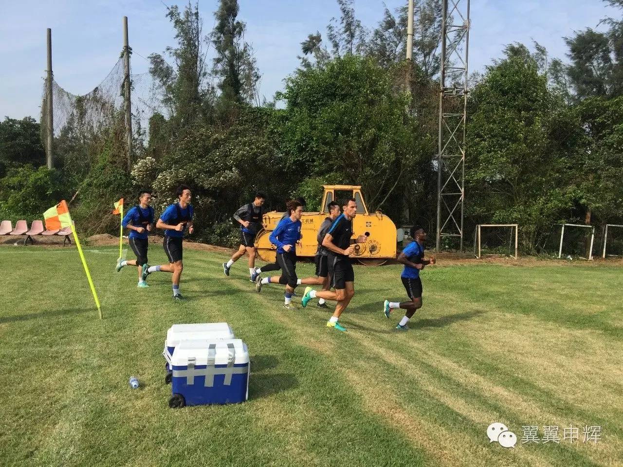 孙世林和波耶特,波耶特海口冬训