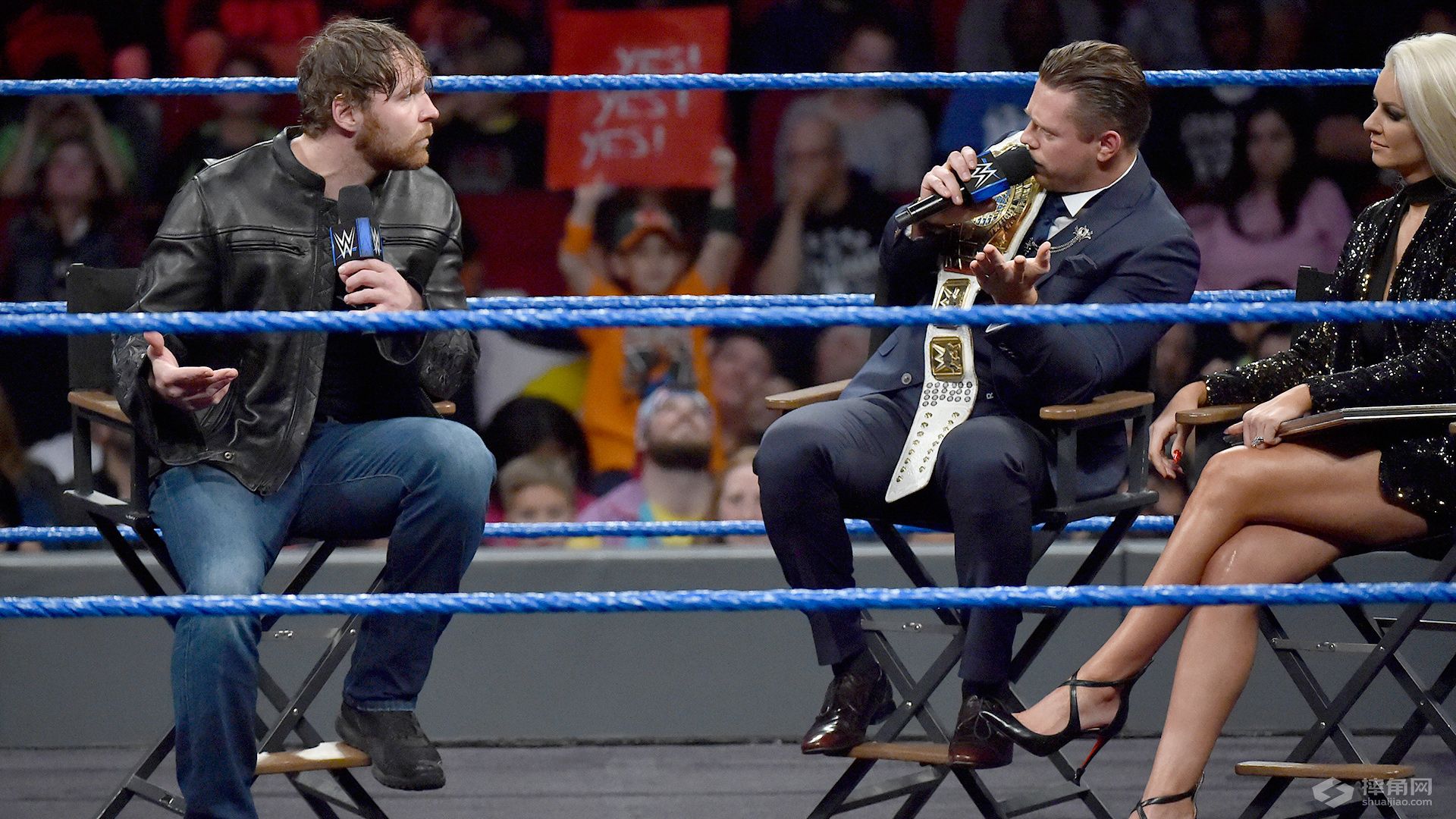 WWE驸马爷风云决战RVD！凯恩抛摔毕雪夫获全场欢呼！