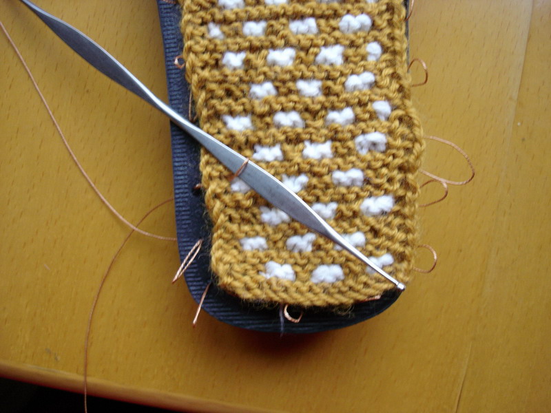 毛线拖鞋的编织方法图解小猫,可爱兔毛线拖鞋编织