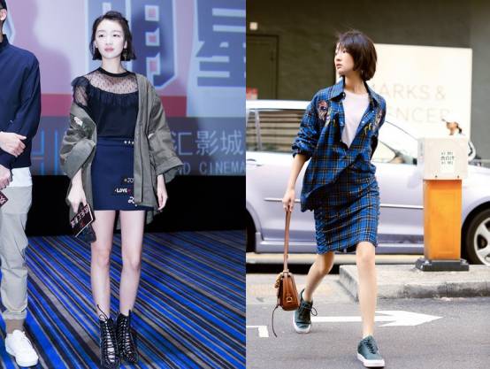 周冬雨小个子怎么穿,小个子周冬雨近照