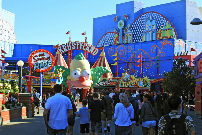 洛杉矶环球影城,洛杉矶环球影城高清地图