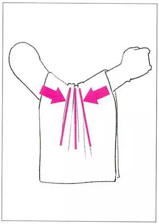 褶皱衣服的画法,古风衣服褶皱画法