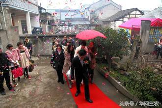 农村结婚的礼仪习俗,农村结婚操办的习俗