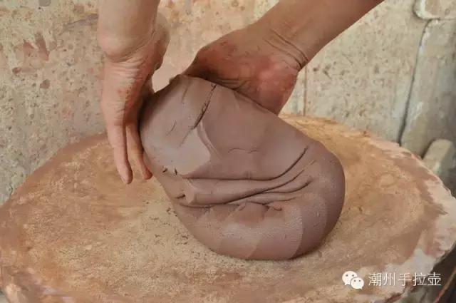 潮州朱泥手拉壶和宜兴朱泥对比,潮州蛋壳手拉壶泥料