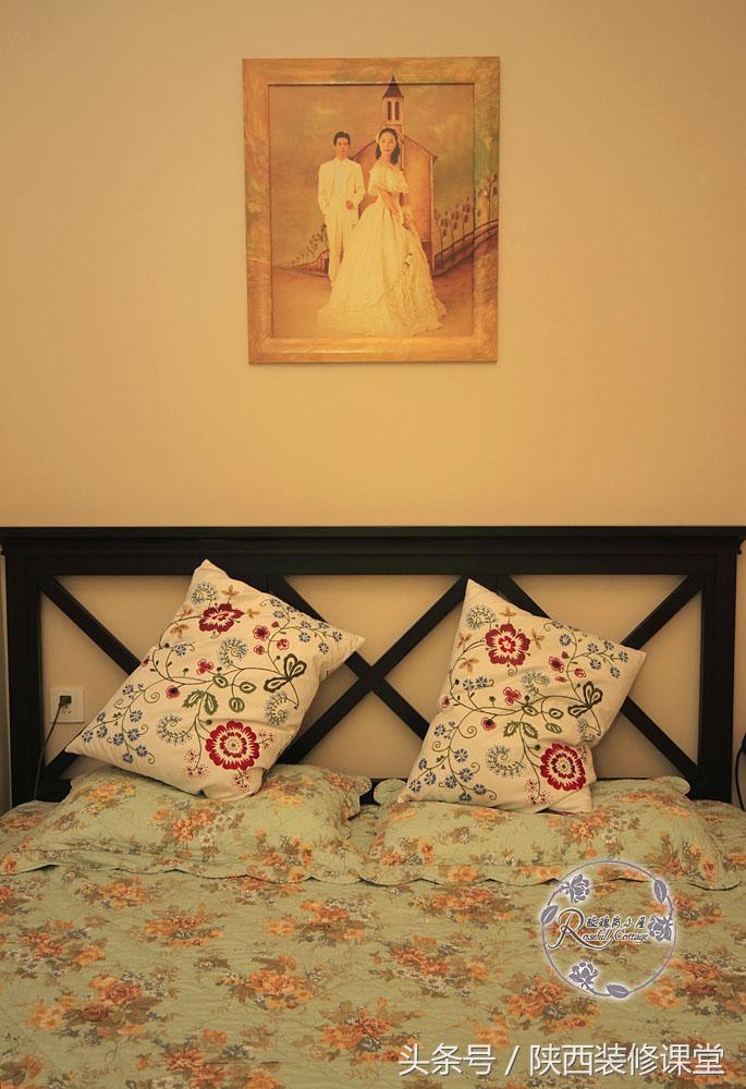 美式简约风硬装软装19万,10万硬装小户型复古风