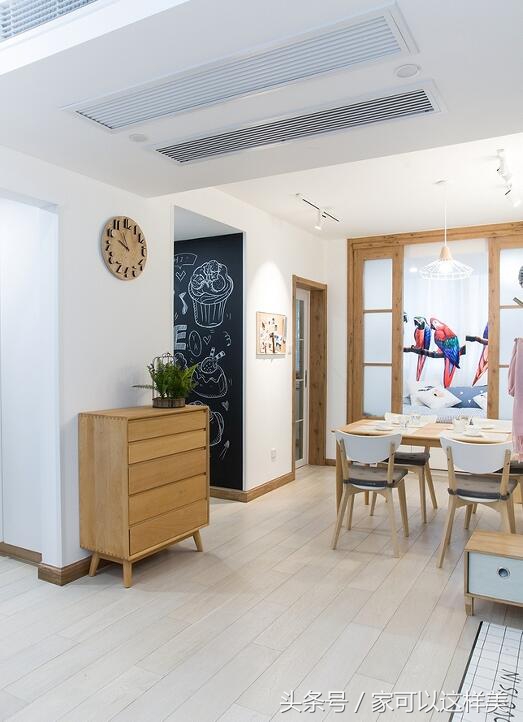 原木风格清爽大方,原木简约风效果