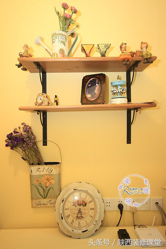 美式简约风硬装软装19万,10万硬装小户型复古风